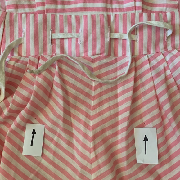 📍FIRM📍80’s VTG 💕Striped Fit-n-Flare Gorgeous Retro - Picture 15 of 16